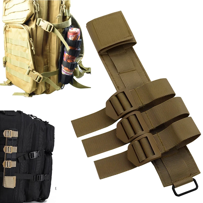 Funda táctica MOLLE para cuchillo y linterna, portaherramientas - imagen 5