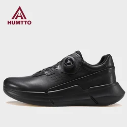HUMTTO Botas senderismo piel bovina – Hombre montaña
