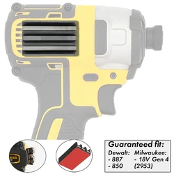 Soporte magnético Milwaukee y DeWalt para puntas de destornillador