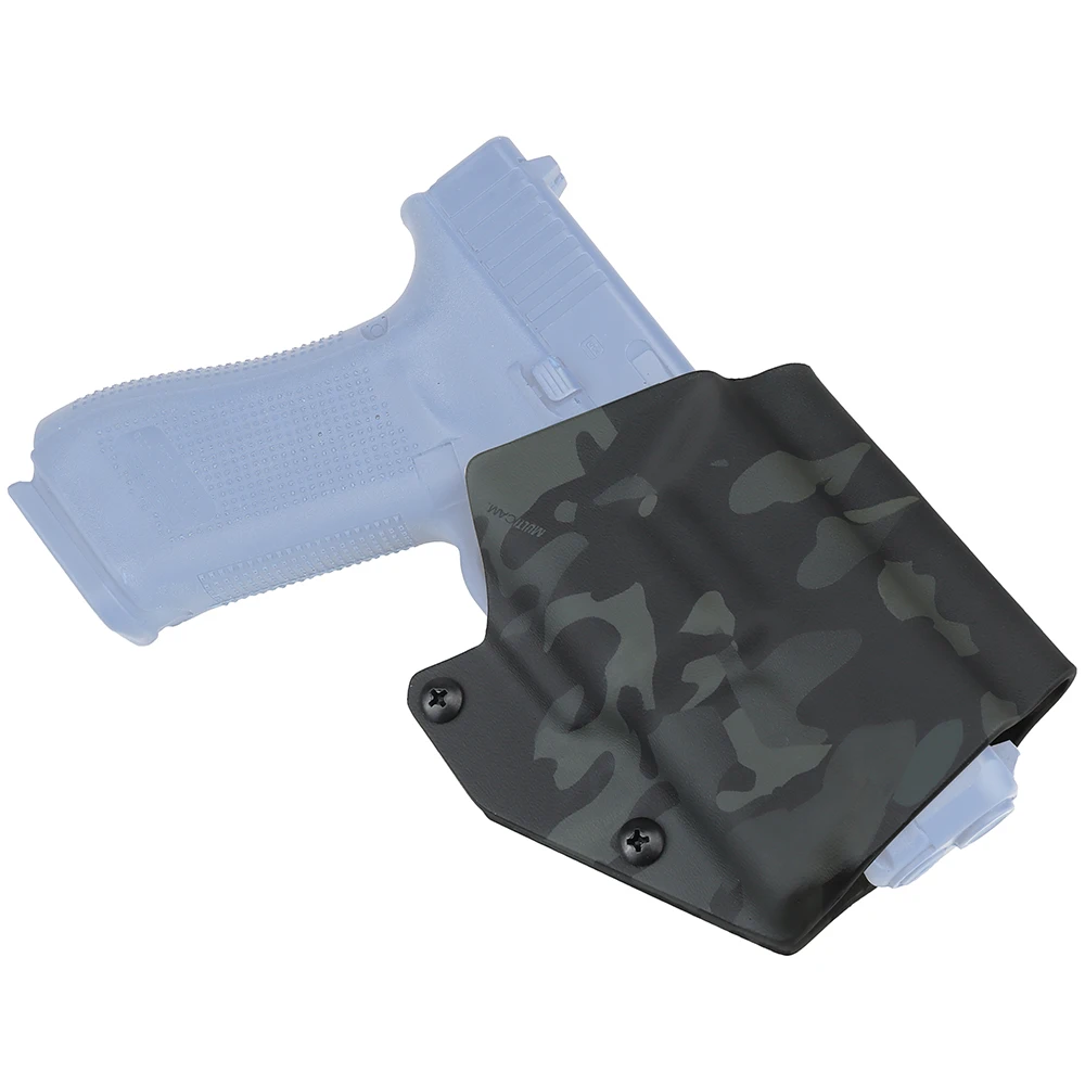 Vista en plano de la funda con todos los accesorios incluidos