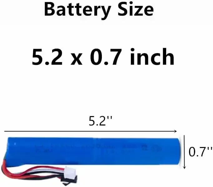 Batería airsoft LiPo SM-2P para pistolas y MP5K - imagen 5