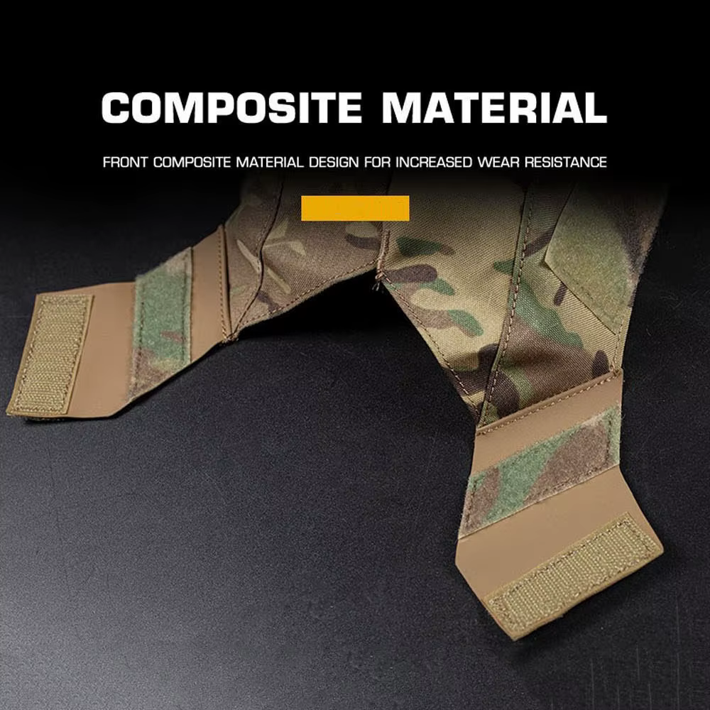 Cubierta táctica para casco MK – MOLLE, caza, airsoft y combate - imagen 3