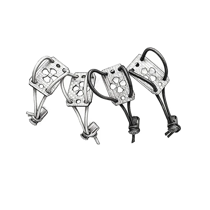 Soporte táctico PTT Tegris con cuerda elástica y hebilla de fijación - imagen 5