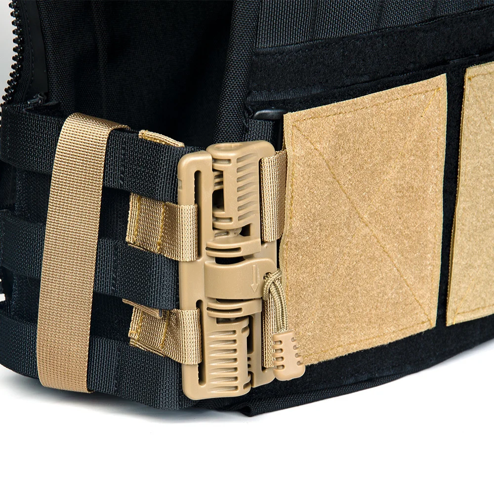 Fajín táctico de liberación rápida con hebilla MOLLE para Airsoft