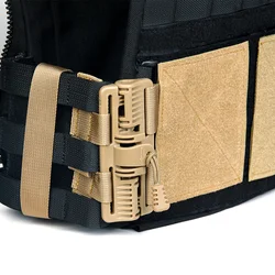 Fajín táctico de liberación rápida con hebilla MOLLE para Airsoft