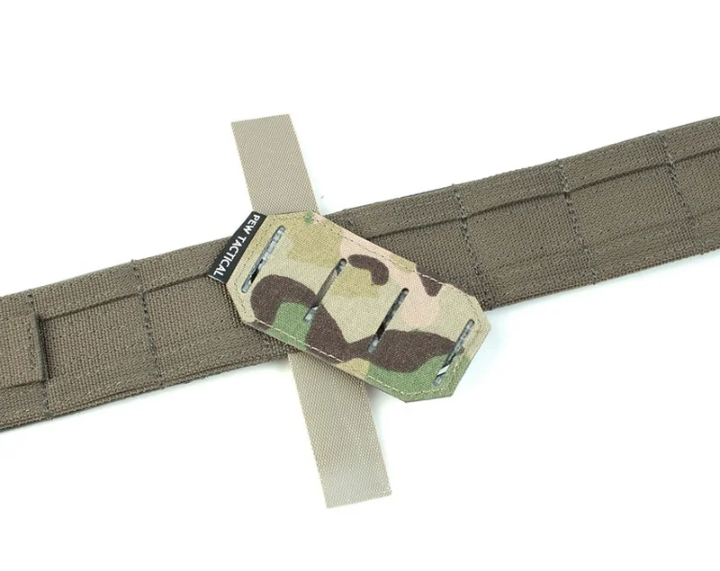 Configuraciones de placas en ángulo para cinturón MOLLE