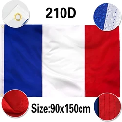 FLAGLINK Bandera Francia táctica ripstop reversible resistente