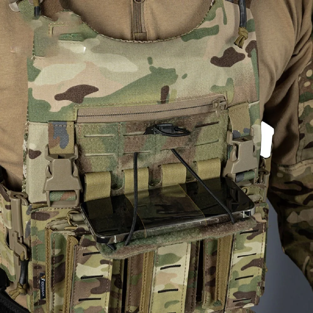 Bolsa MOLLE táctica para teléfono y mapas, soporte pecho PALS - imagen 5