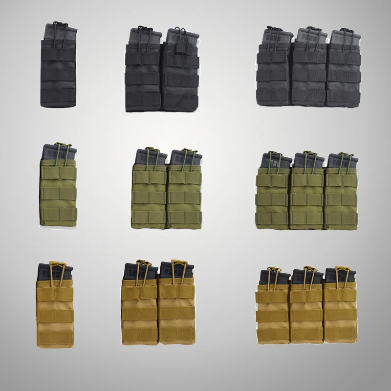 Bolsa portacargadores MOLLE airsoft para cargadores de rifle - imagen 3