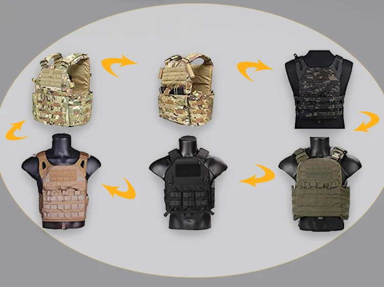 Detalle del kit MOLLE universal