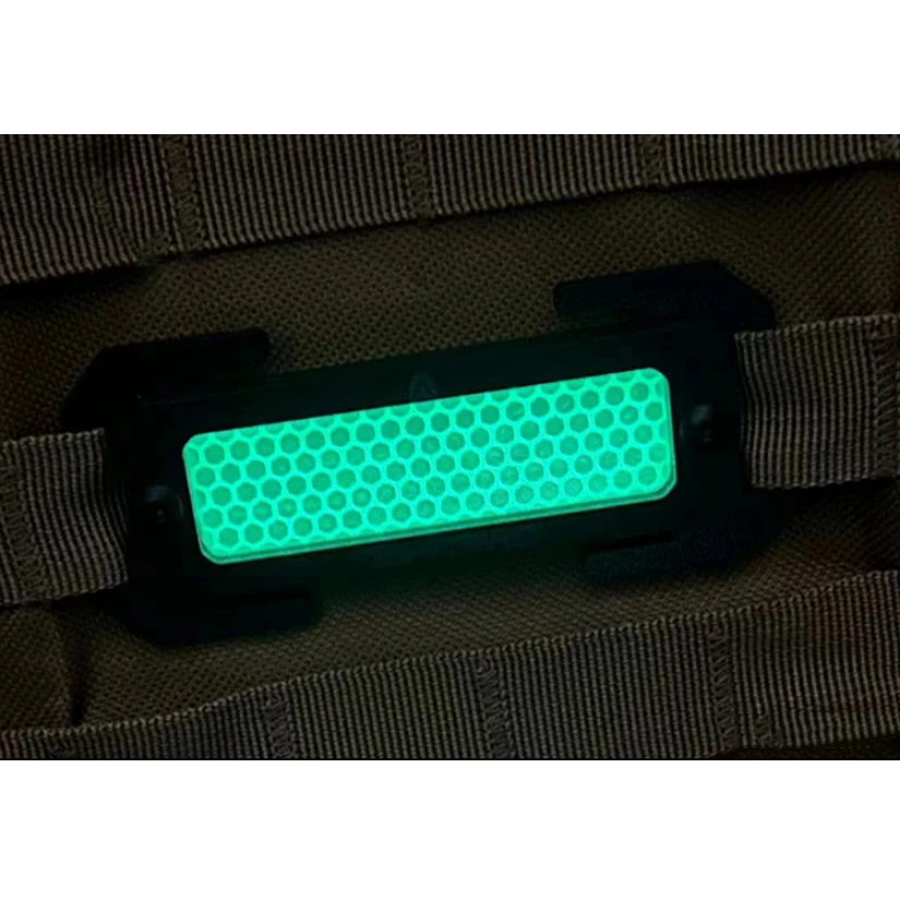 Tira reflectante MOLLE extraíble para mochila táctica