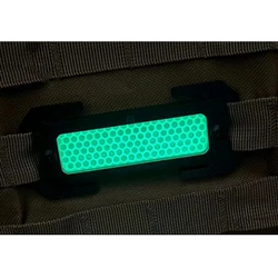 Tira reflectante MOLLE extraíble para mochila táctica