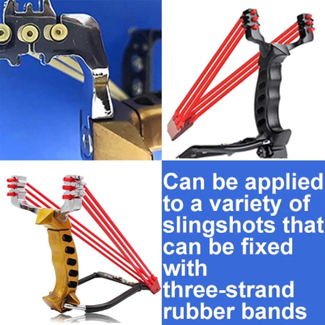 Bola elástica para tirachinas de caza - potencia y durabilidad - imagen 4