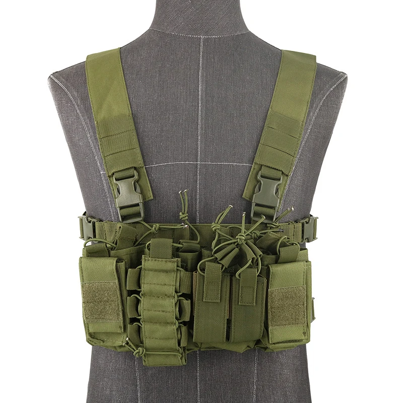 Chaleco táctico D3 CS MOLLE ripstop para airsoft y outdoor