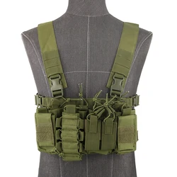 Chaleco táctico D3 CS MOLLE ripstop para airsoft y outdoor