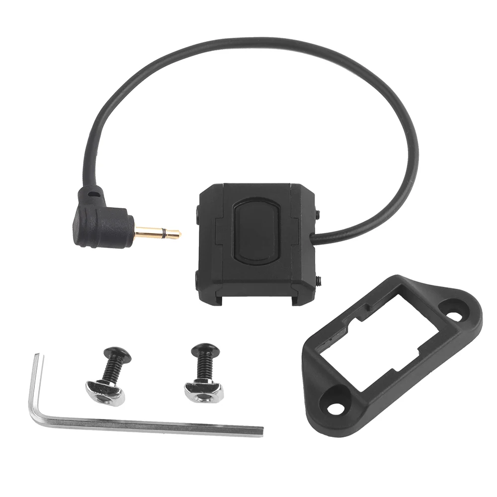 Cable interruptor remoto dual 2.5mm para PEQ táctico