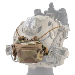 Bolsa de contrapeso para casco táctico con batería NVG