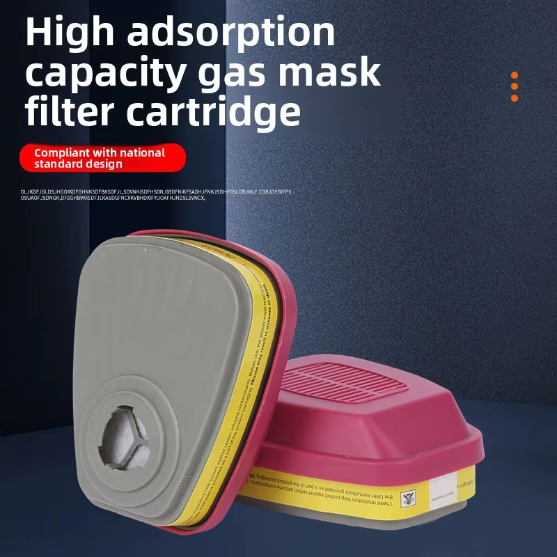 Filtro multigas P100 para cartucho máscara antigás vapor orgánicos - imagen 4