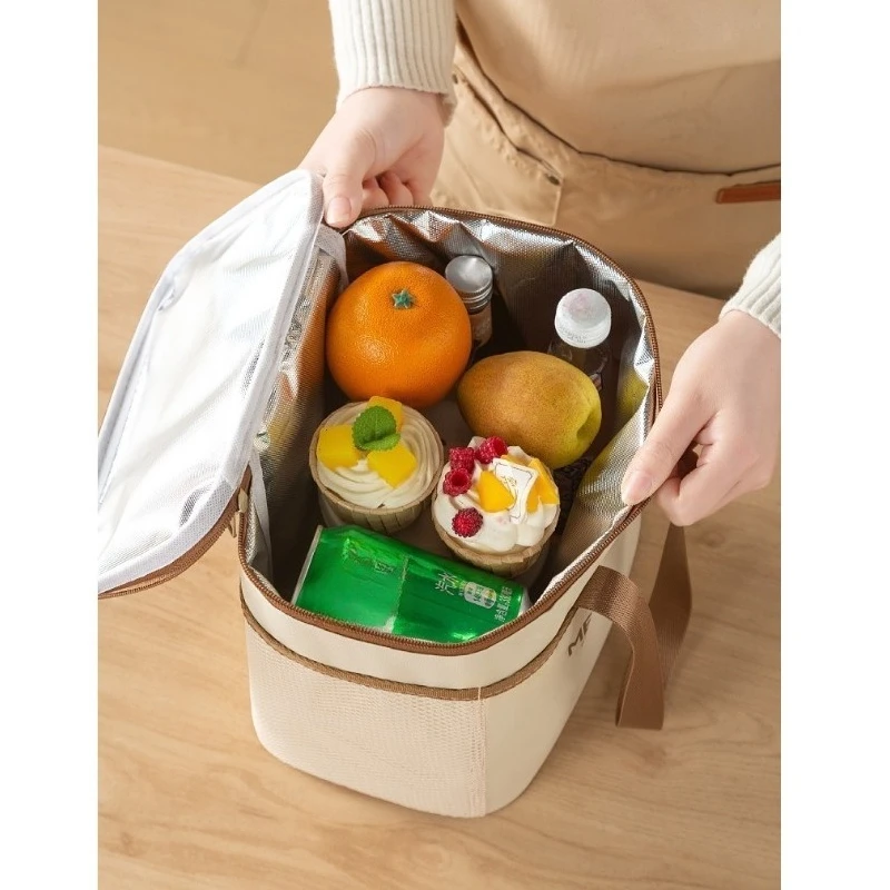 Bolsa térmica para comida reforzada, ideal para picnic - imagen 3