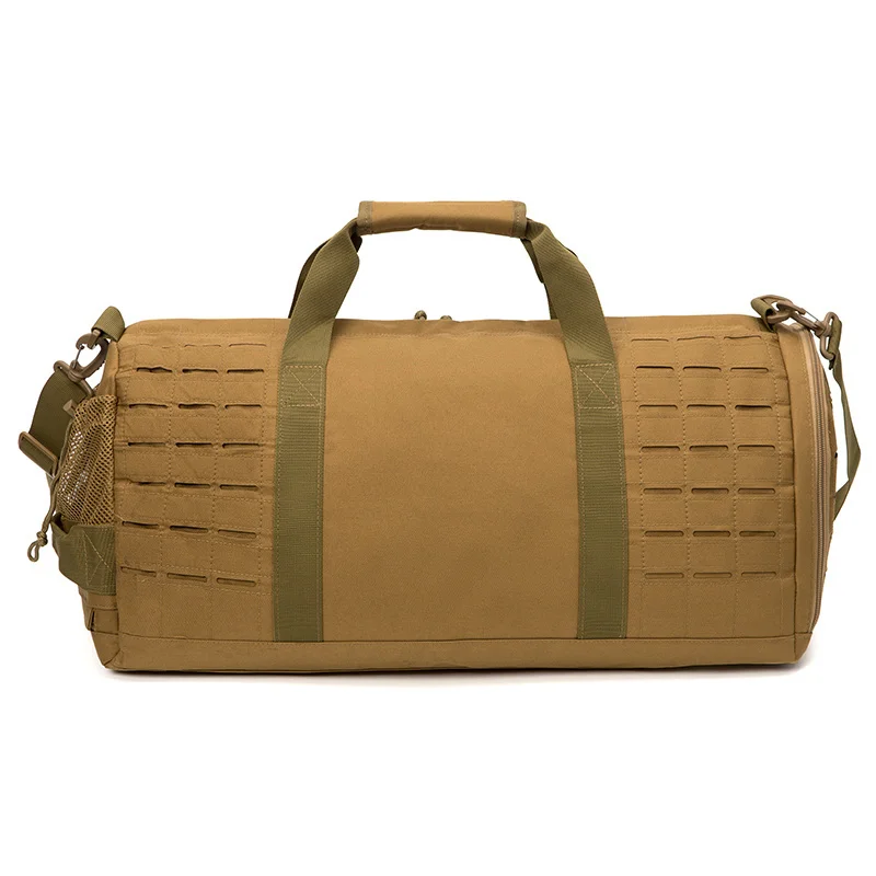 Diseño de bolsa de lona con enfoque de viaje