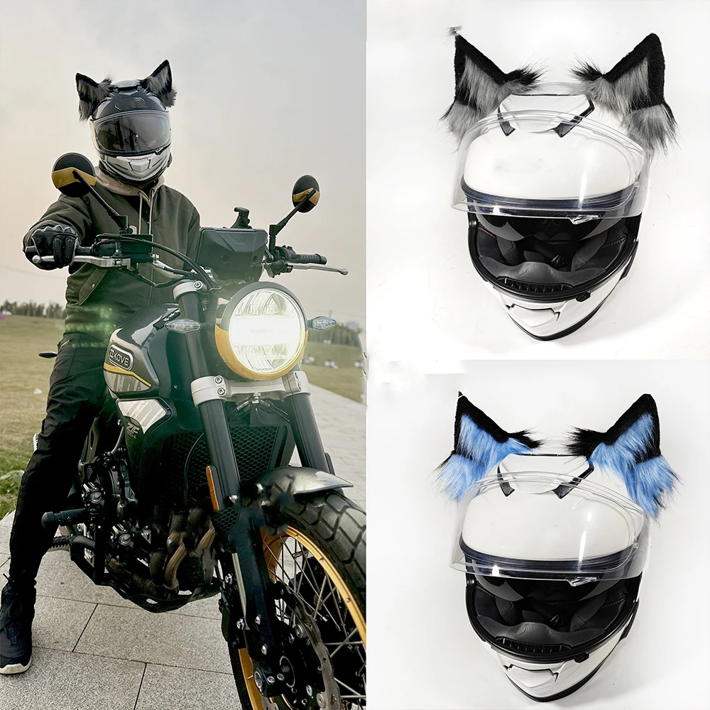 Accesorios para casco táctico orejas de gato 3D flexibles extraíbles