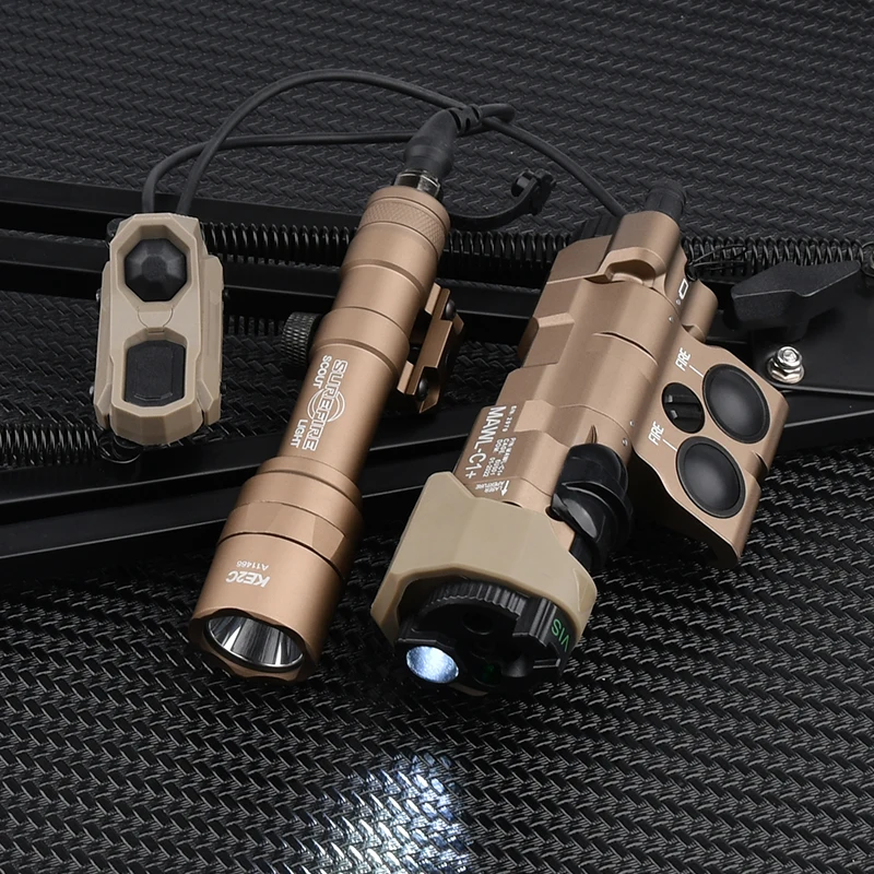 MAWL C1 Iluminador láser táctico metálico infrarrojo con LED blanca - imagen 3
