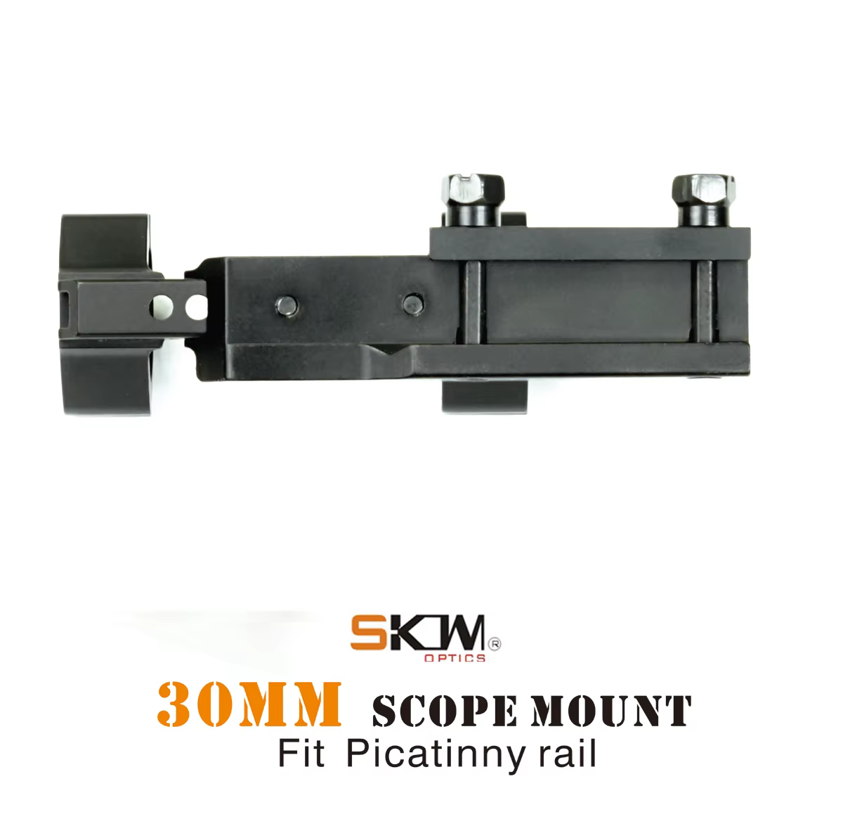SKWGEAR Soporte Visor Picatinny para AR15 M4 Anillos 30mm - imagen 5