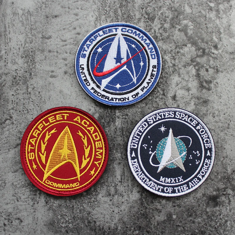 Parche bordado serie espacial con velcro para chaqueta y mochila - imagen 2