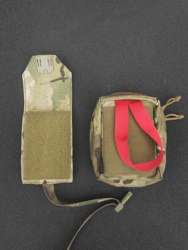 Bolsa médica táctica estilo cintura con patrón Multicam