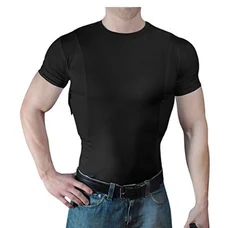 Camiseta porta pistola táctica oculta para hombres y mujeres