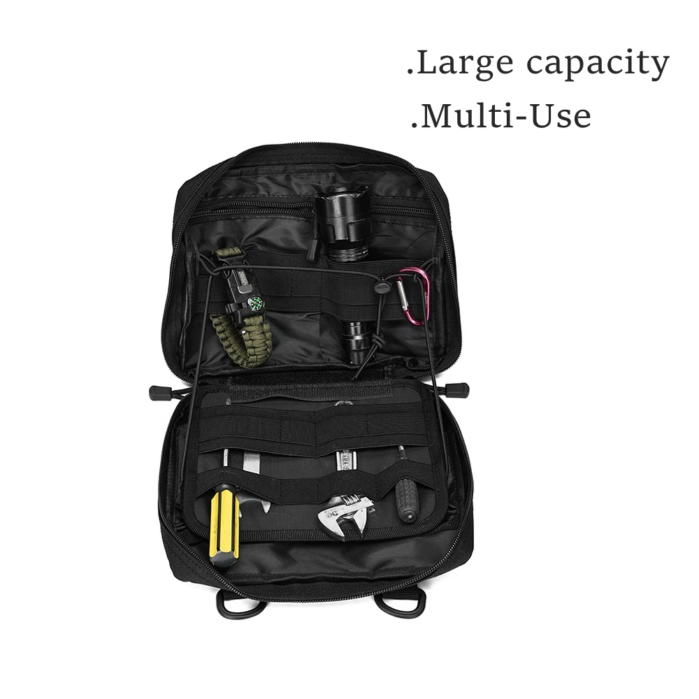 Bolsa táctica de primeros auxilios portátil gran capacidad exterior - imagen 2