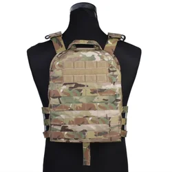 Chaleco táctico AVS de liberación rápida ajustable ligero airsoft