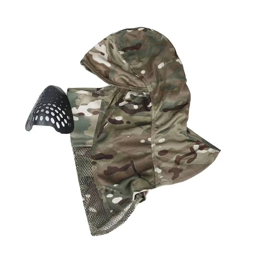 CS pasamontañas táctico camuflaje malla facial antipolvo solar - imagen 5