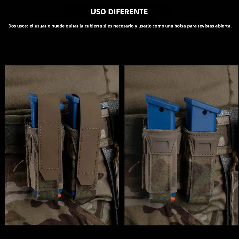Portacargador táctico MOLLE para 9mm SINAIRSOFT - imagen 2