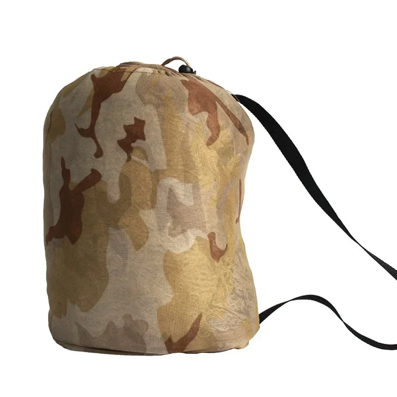 Traje Ghillie táctico 3D de hierba militar con pantalón y funda - imagen 5