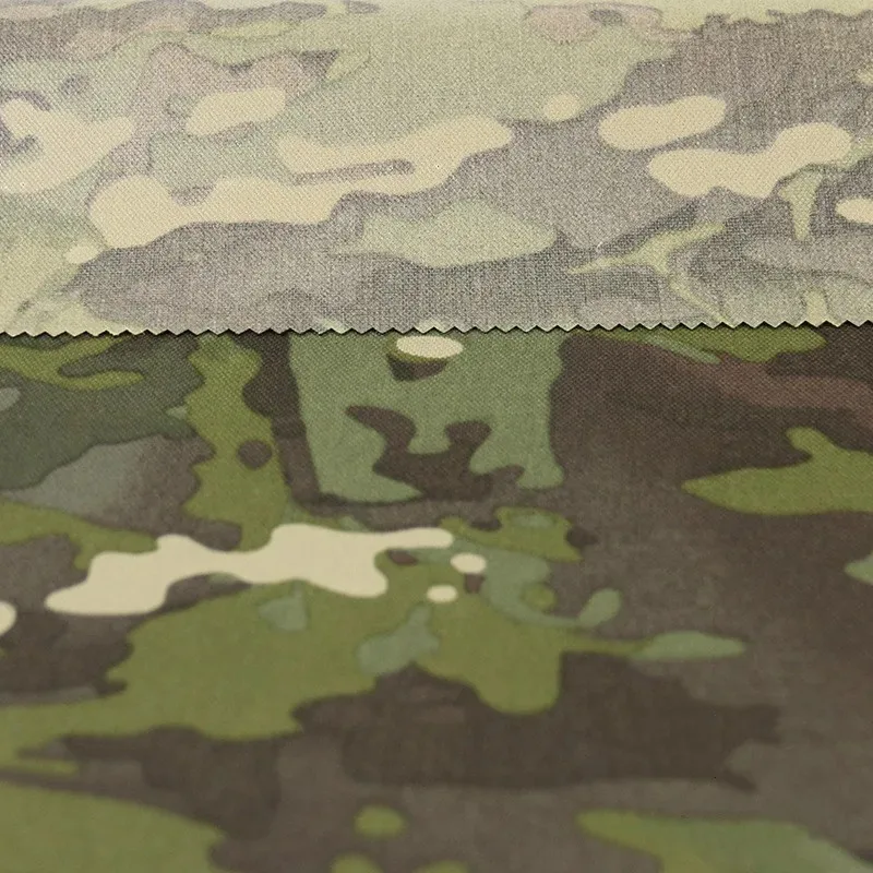 Tela táctica Oxford impermeable PU camuflaje alpino tropical - imagen 3