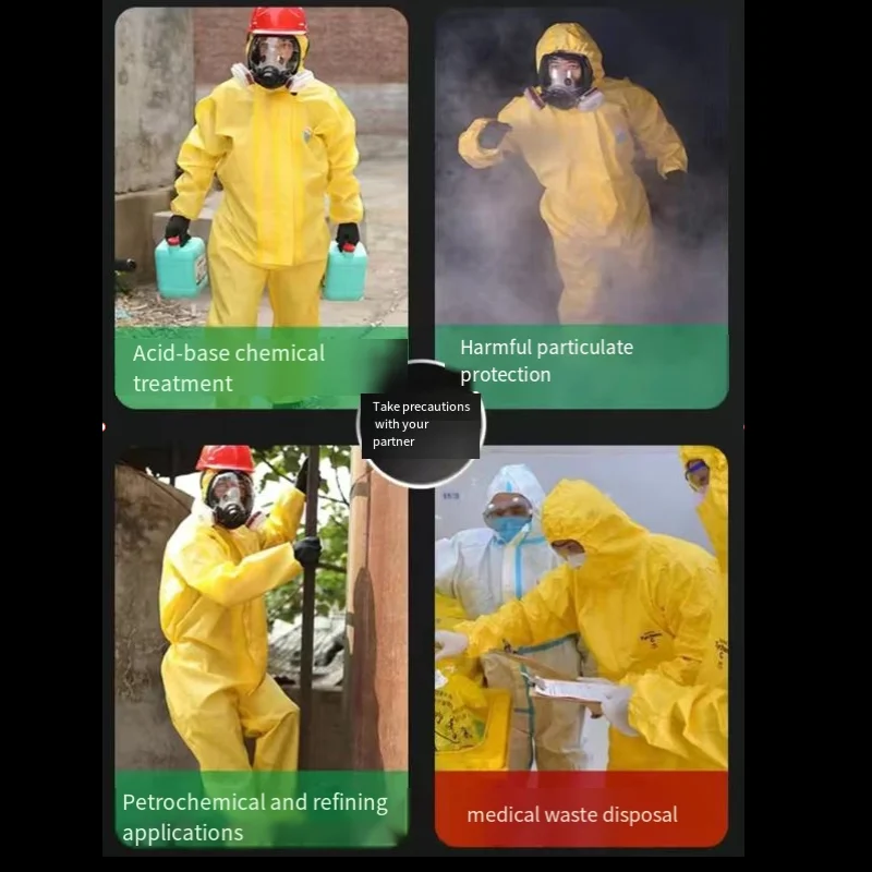 Mono protección química resistente ácidos y álcalis - imagen 5