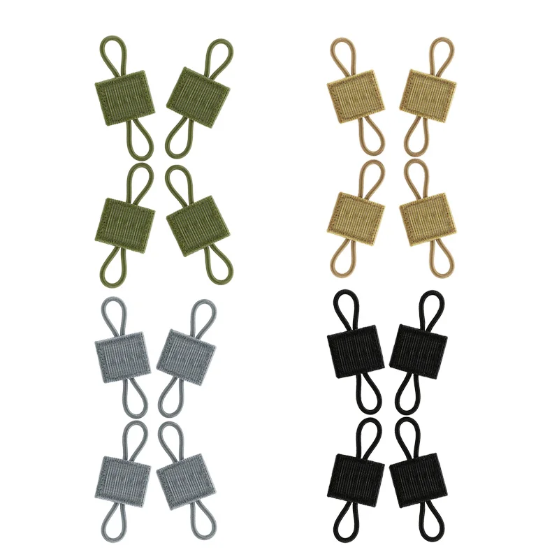 Accesorios MOLLE: clip elástico y cinta para fijar equipo exterior