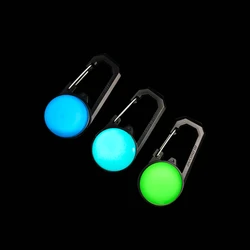 Llavero luminoso de resina mini, alta visibilidad, reutilizable