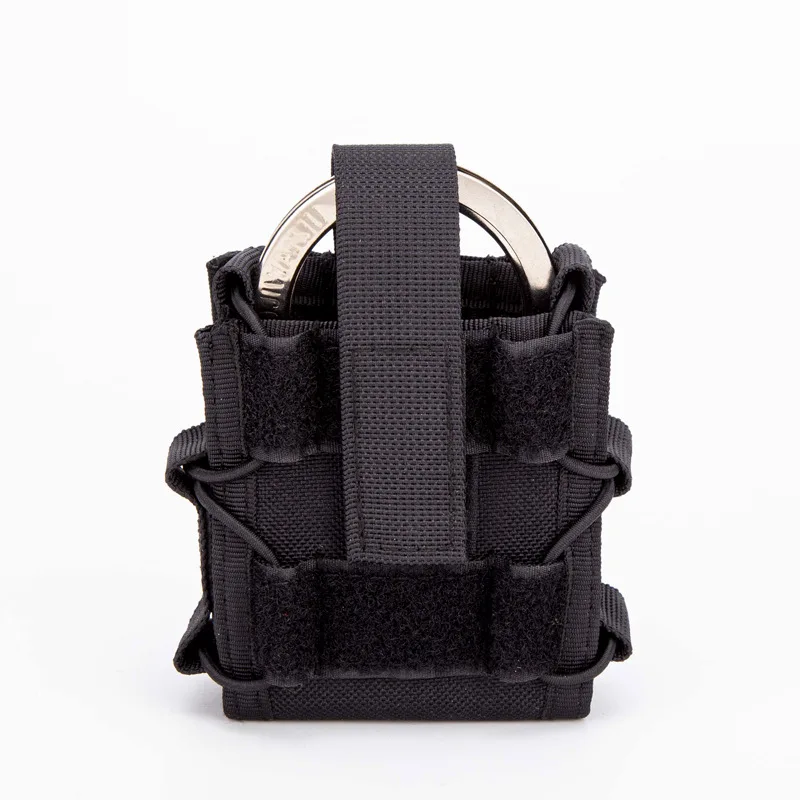 Funda táctica MOLLE para grilletes con liberación rápida parte abierta - imagen 2