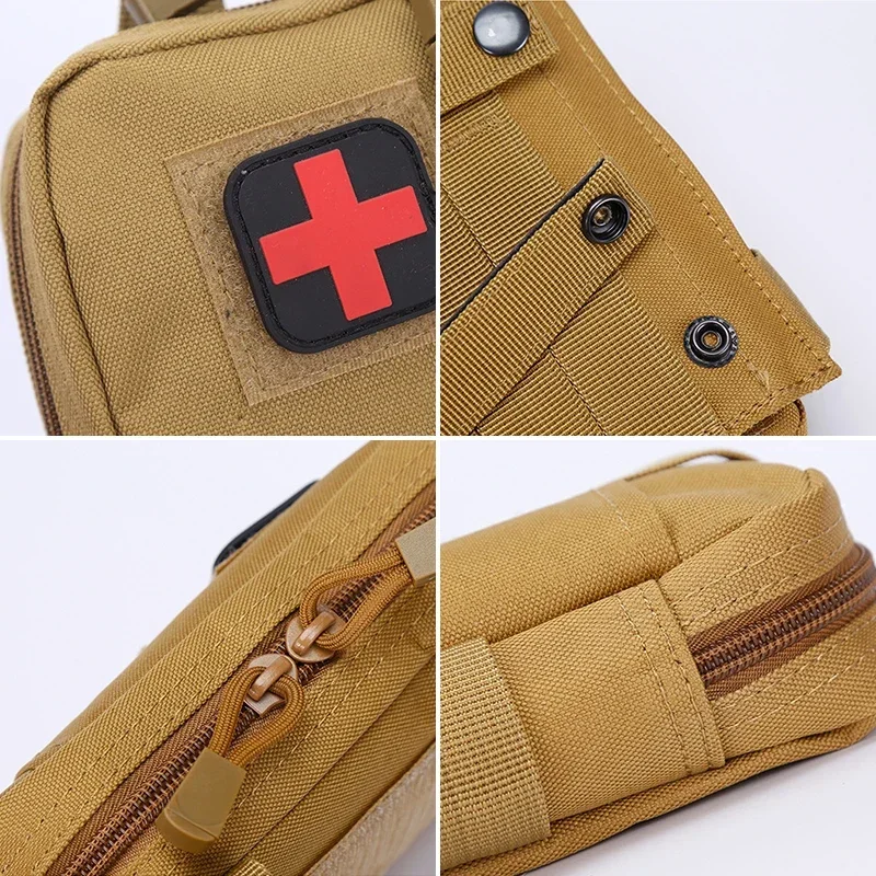 Bolsa táctica EMT MOLLE IFAK – Kit primeros auxilios desmontable emergencia - imagen 5