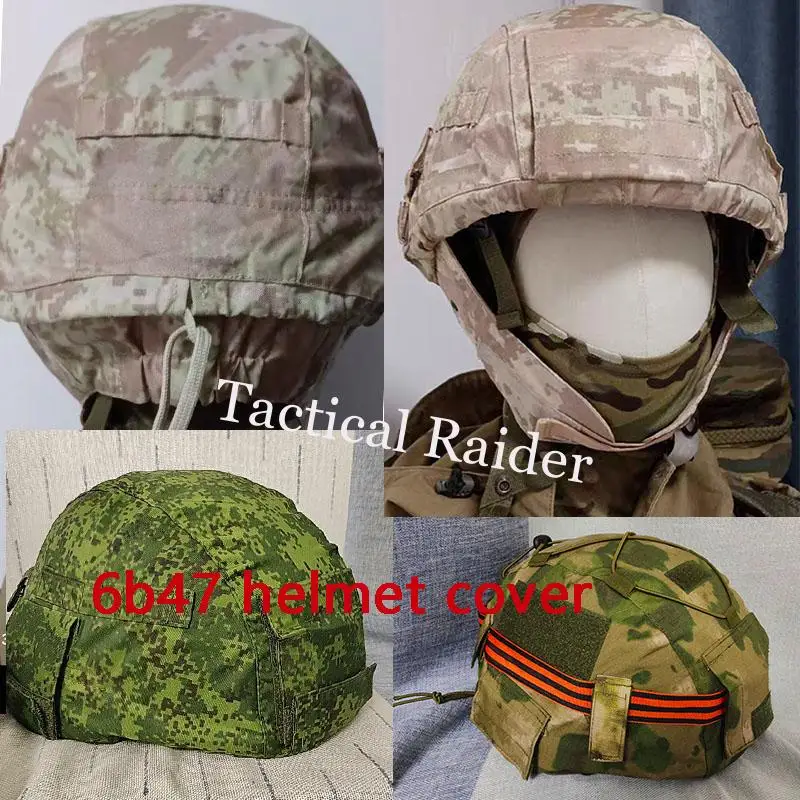 Funda casco táctico 6B47 rusa EMR Ksor camuflaje - imagen 3
