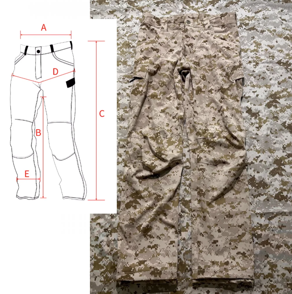 A5 RIG Pantalones tácticos softshell elásticos 4 vías AOR1 - imagen 5