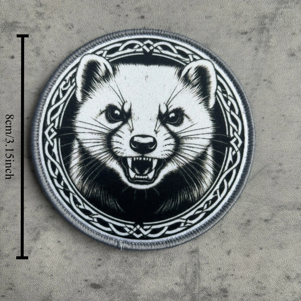 Parche táctico con velcro animales guerra para mochila - imagen 4