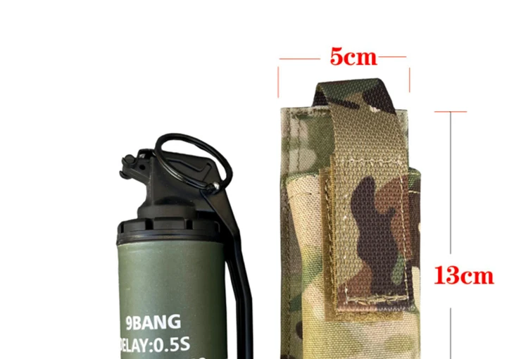 Detalle de la bolsa MOLLE