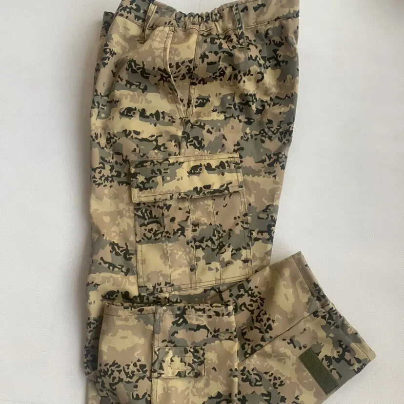Pantalones tácticos camuflaje floral verde para exterior invierno - imagen 3