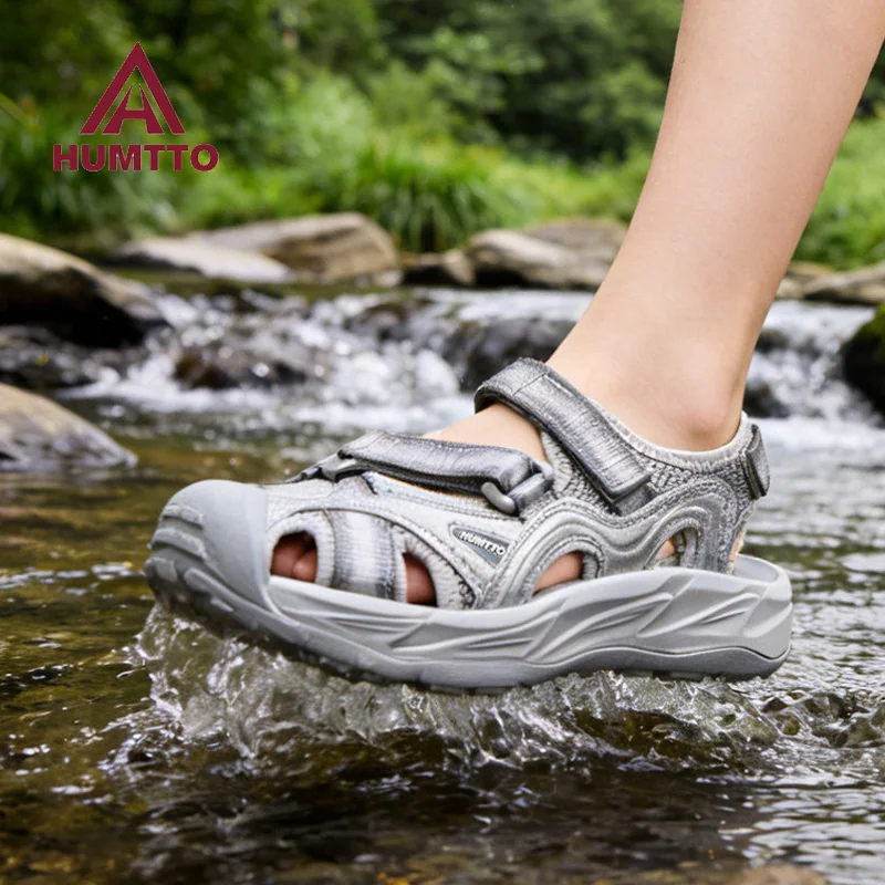 HUMTTO Sandalias de trekking río, malla secado rápido transpirables - imagen 5