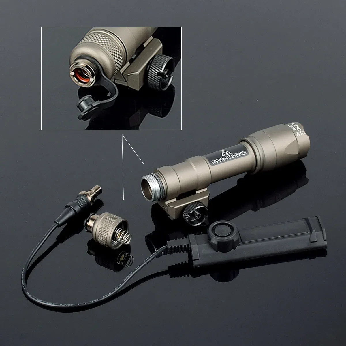 SureFire linterna táctica M600/M300/C con interruptor dual para AR-15 - imagen 4