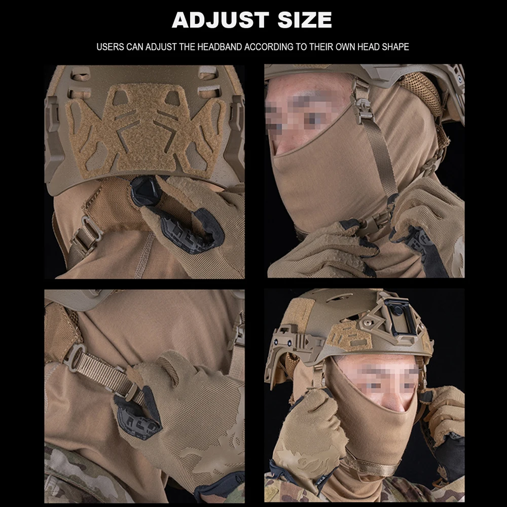 Suspensión ajustable FAST MICH para casco táctico Airsoft - imagen 5