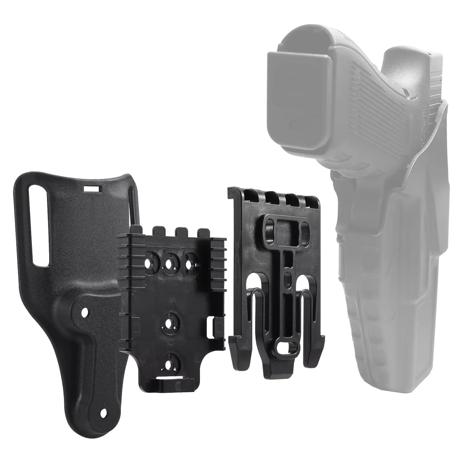 Funda táctica de pierna con anclaje QLS y anilla para cinturón - imagen 4